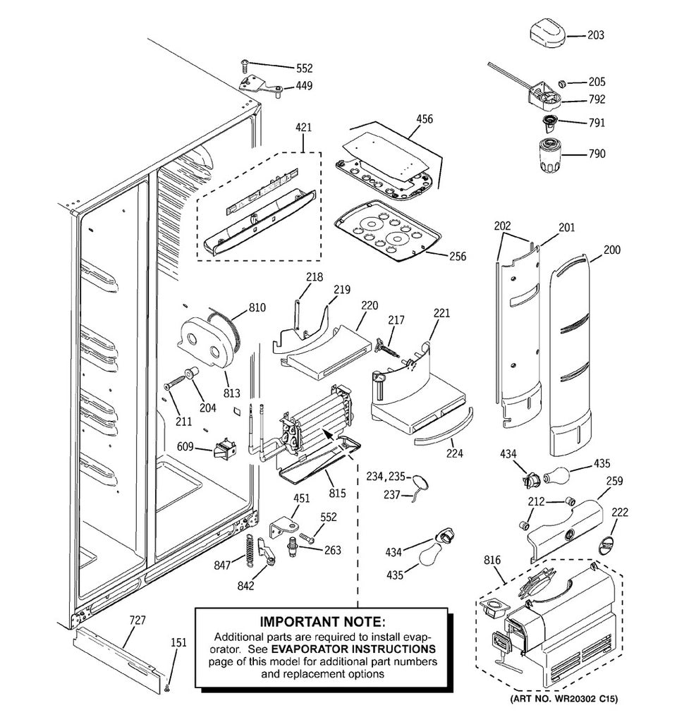 GE Refrigerator & Freezer Refrigerator Drain Pan - WR01F01869