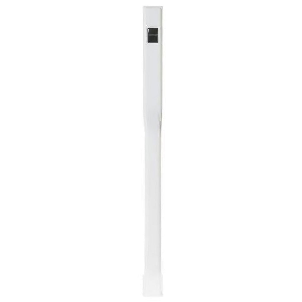 GE Refrigerator & Freezer Freezer Door Handle (White) - WR12X10966, Replaces: WR12X10057