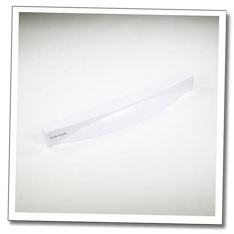 GE Refrigerator & Freezer Meat Pan Handle (White) - WR17X11250, Replaces: WR17X10713