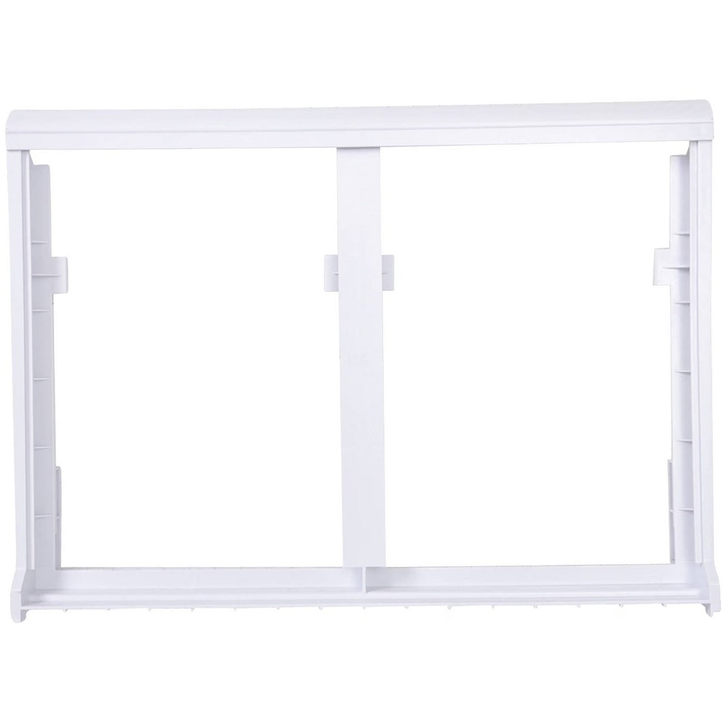 GE Refrigerator & Freezer Shelf Frame without Glass - WR32X10537, Replaces: WR32X10539