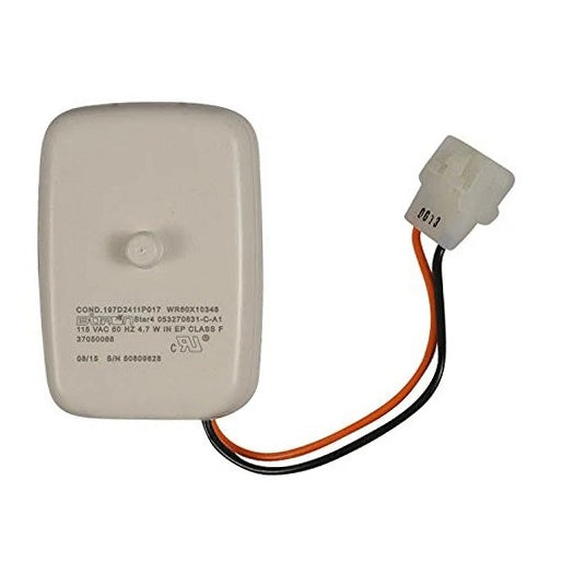 GE Refrigerator & Freezer Condenser Fan Motor - WR60X10348, Replaces: WR60X10048