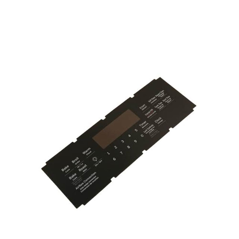 GE Range Oven Control Overlay - WS01F09033