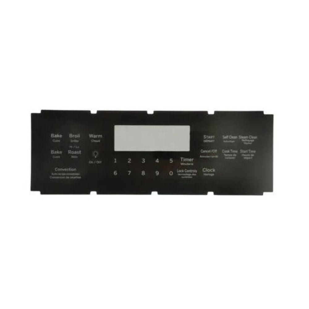 GE Range Oven Control Overlay - WS01F09033