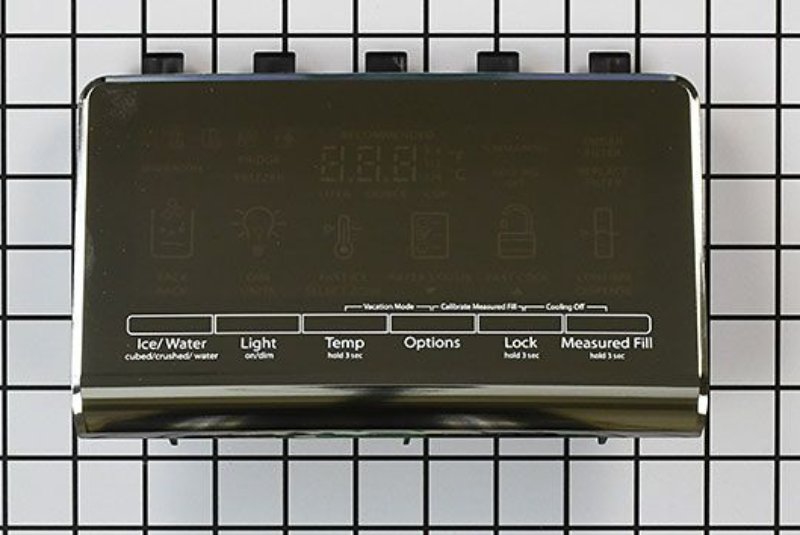 Whirlpool Refrigerator Water Dispenser User Interface Kit OEM - W10861908