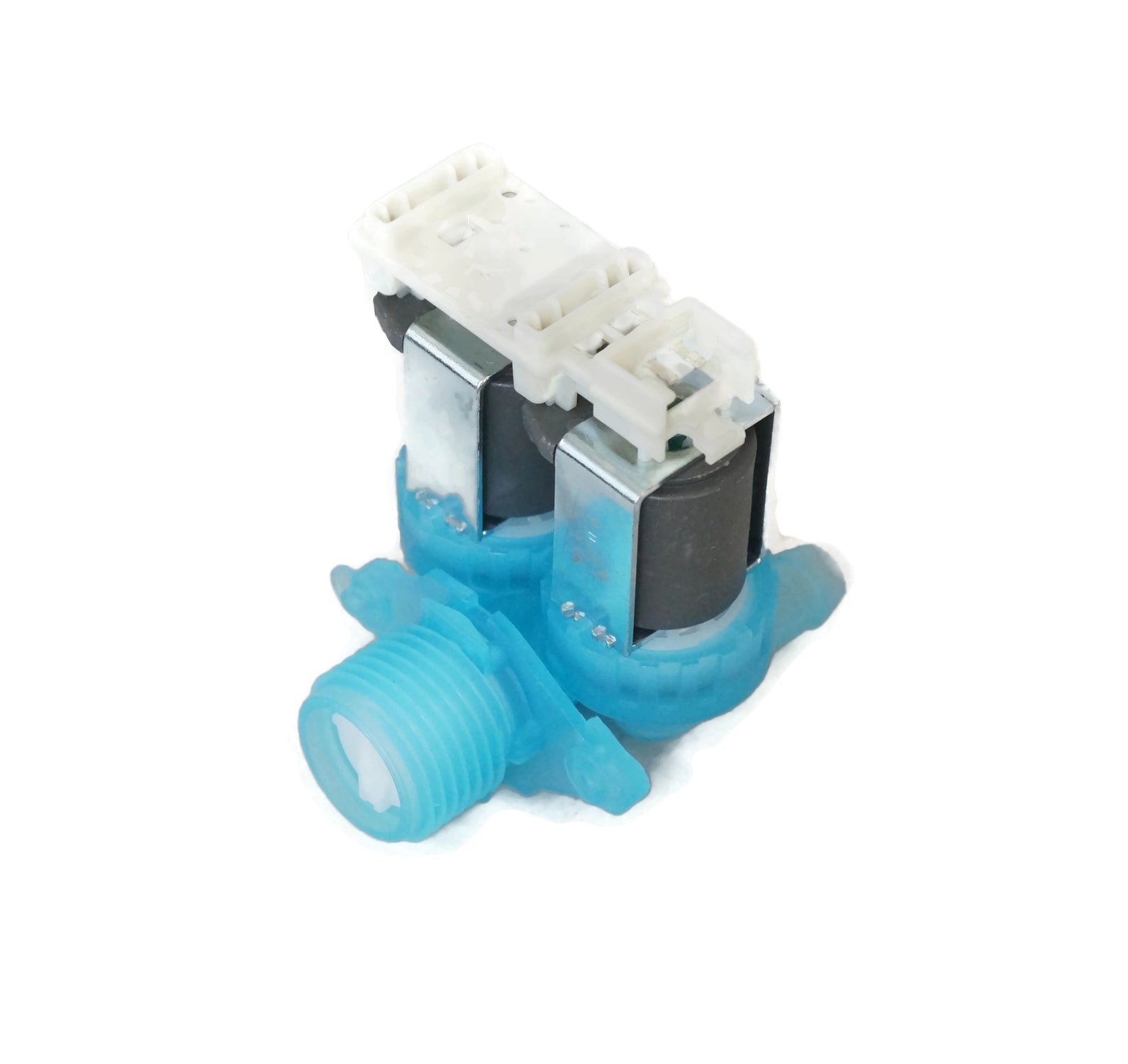 Whirlpool Washer Inlet Valve Dual Blue - W11316256 or W11036930, REPLACES: AP6835737 EAP12711564 PS12711564 W11036930 PD00052483 OEM PARTS WORLD