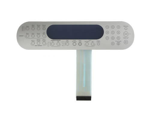 Whirlpool Range Oven Membrane Switch, Stainless - WP9756595ES, Replaces: 1061066 9756595ES 9756595SS AH11747185 AH974370 AP3851195 AP6013953 OEM PARTS WORLD