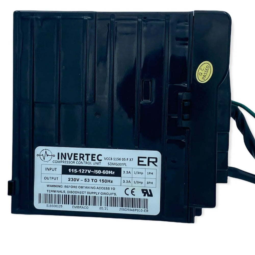 G.E /Haier Refrigerator Inverter Board Kit - 200D5948P010-115V, REPLACES: 200D5948P009 519306125 INVERTEC