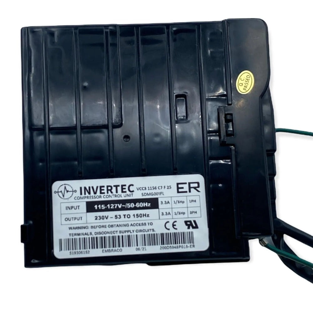 G.E /Haier Refrigerator Inverter Board Kit - 200D5948P016-115V, REPLACES: 200D5948P015 519306152 INVERTEC