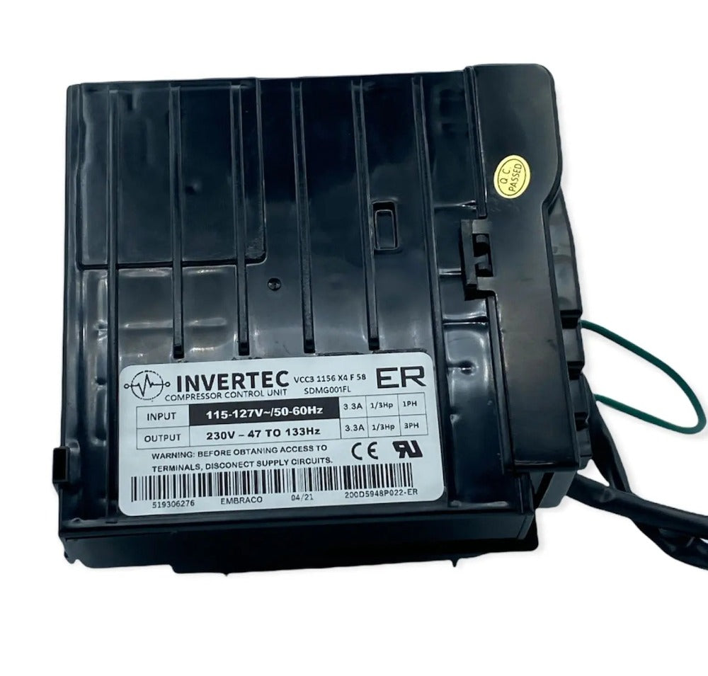 G.E /Haier Refrigerator Inverter Board Kit - 200D5948P022-115V, REPLACES: 200D5948P021 519306276 INVERTEC