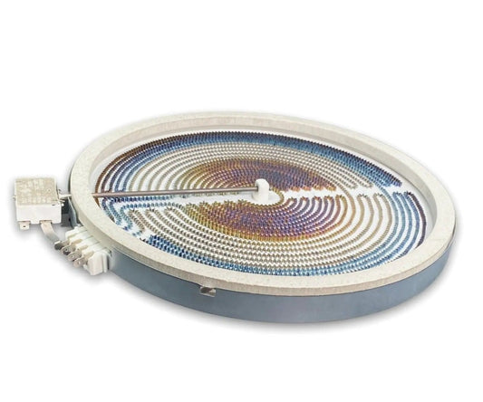 G.E Range Triple Ceramic Surface Burner  - WG02F02479,  REPLACES: WB30T10096 AH10065173 AH955017 AP3793170 AP6034768 EA10065173 EA955017 EAP10065173 EAP955017 PS10065173 PS955017 INVERTEC