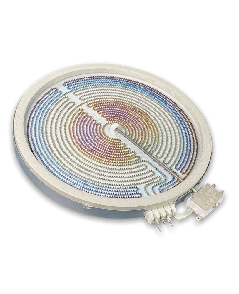 G.E Range Triple Ceramic Surface Burner - WS01F06385, REPLACES: 222D8365P001 INVERTEC