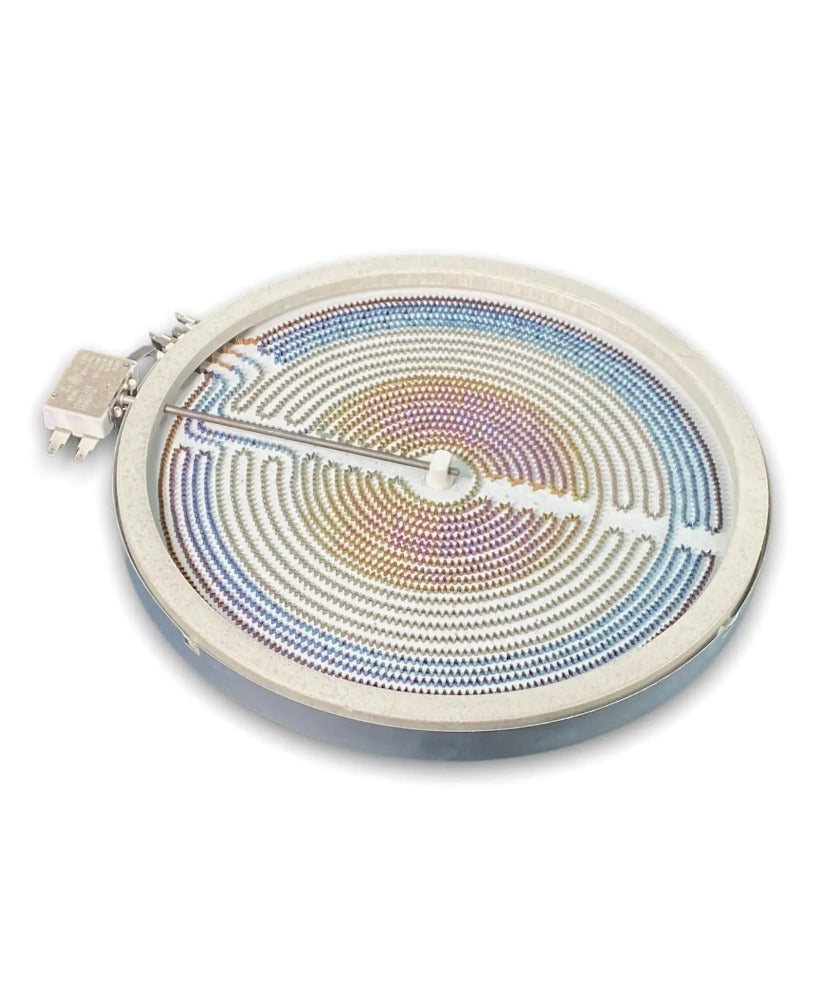 G.E Range Triple Ceramic Surface Burner - WS01F06385, REPLACES: 222D8365P001 INVERTEC