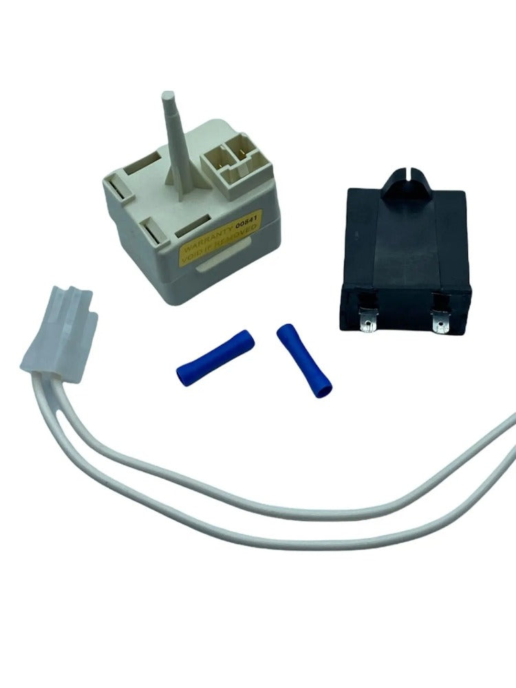 G.E Refrigerator Start Device Kit - WG03F00526 or WR07X10011, REPLACES: SWR7X190 WR02X9290 WR07X0190 WR07X0195 WR07X0259 WR2X9290 WR7X10011 WR7X190 WR7X195 WR7X259 INVERTEC