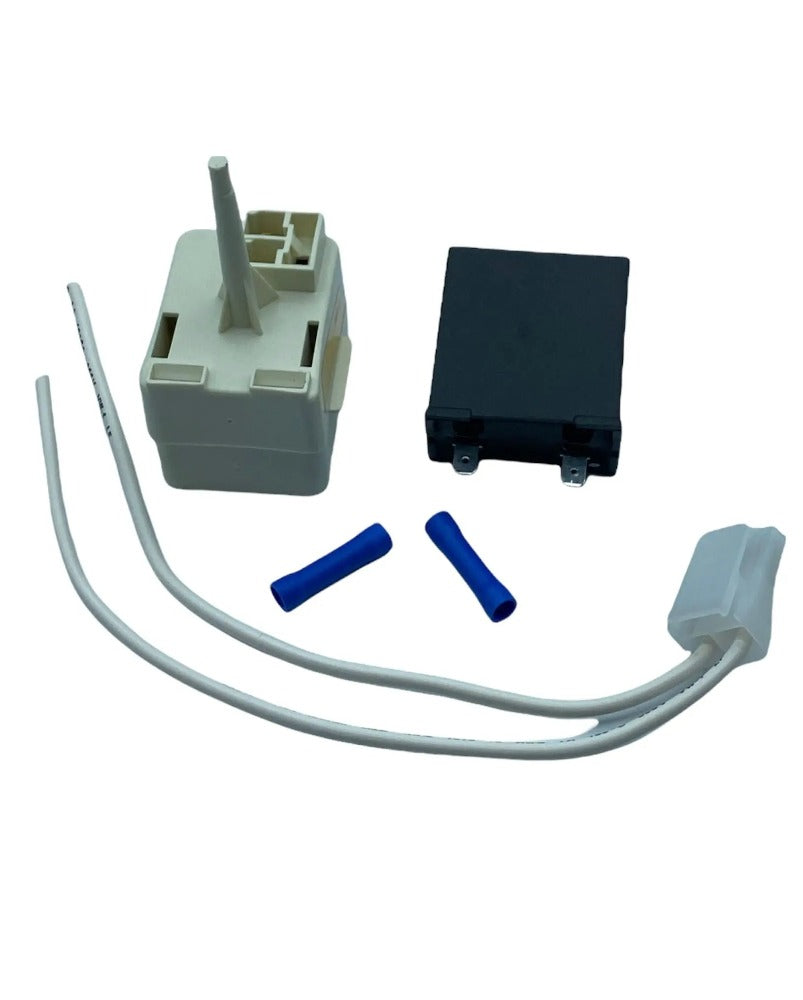 G.E Refrigerator Start Device Kit - WG03F00526 or WR07X10011, REPLACES: SWR7X190 WR02X9290 WR07X0190 WR07X0195 WR07X0259 WR2X9290 WR7X10011 WR7X190 WR7X195 WR7X259 INVERTEC