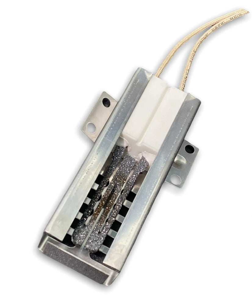 GE Range Flat Gas Igniter, Hot Surface - WB13K10024, REPLACES: 1166707 AP3875557 PS1154879 AH1154879 EAP1154879 PD00001496 INVERTEC