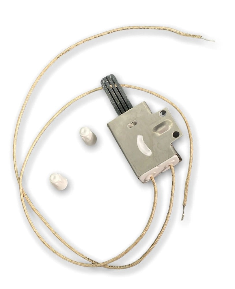 GE Range Flat Gas Igniter, Hot Surface - WS01F01198 or WB13X25262, REPLACES: WB13K10041 4464422 AP5985820 PS11725183 EAP11725183 223C3381G036 PD00025749 INVERTEC