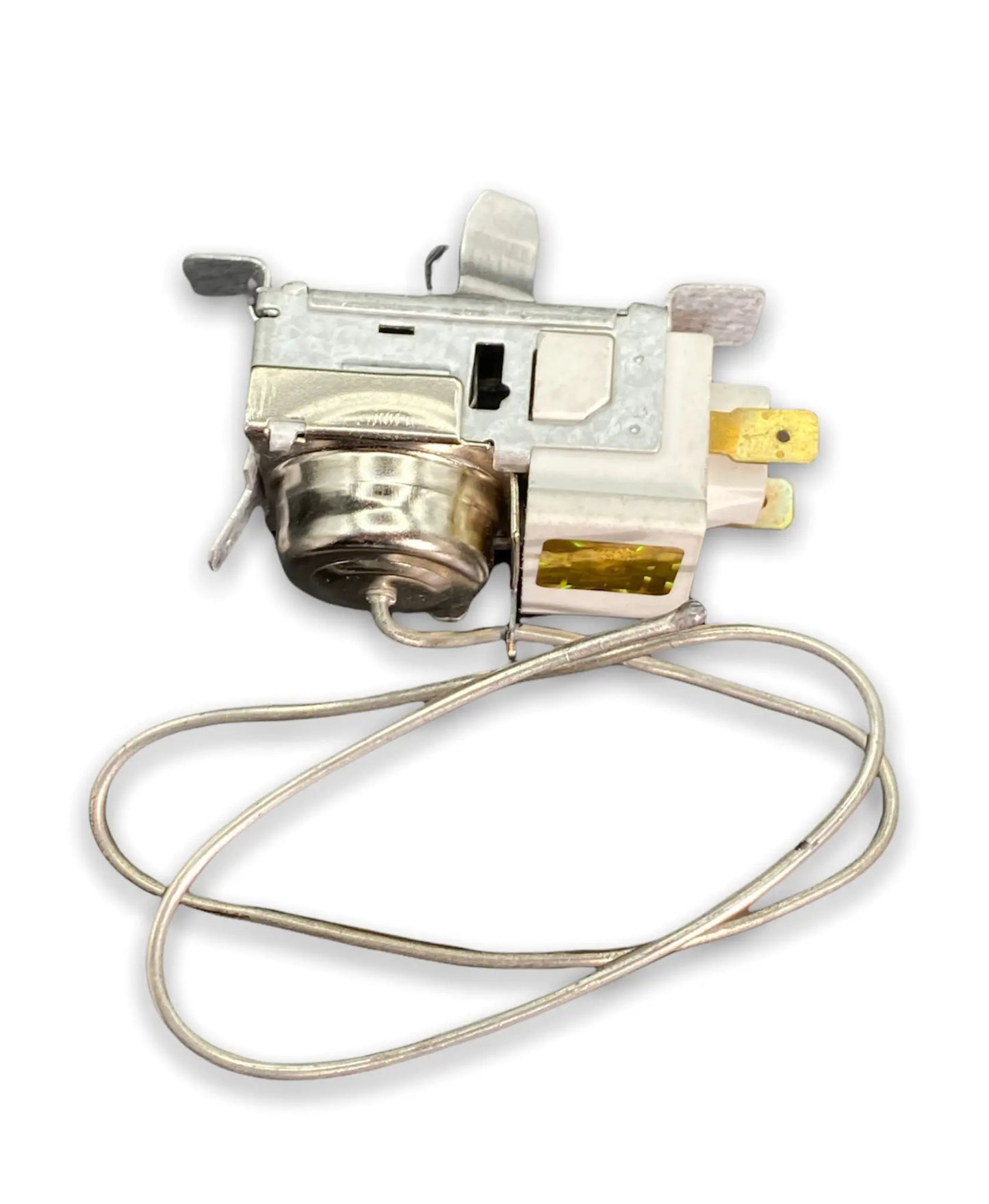 GE Refrigerator Temperature Control (Thermostat) - WG03F03863 or WR09X20002 , REPLACES: 245D1262P001 WR09X0547 WR09X10027 WR09X10042 WR09X10043 WR09X10109 WR09X10133 WR9X10027 WR9X10042 WR9X10043 WR9X547 3280631 AP5806677 PS9493106 EAP9493106 PD00008209 INVERTEC