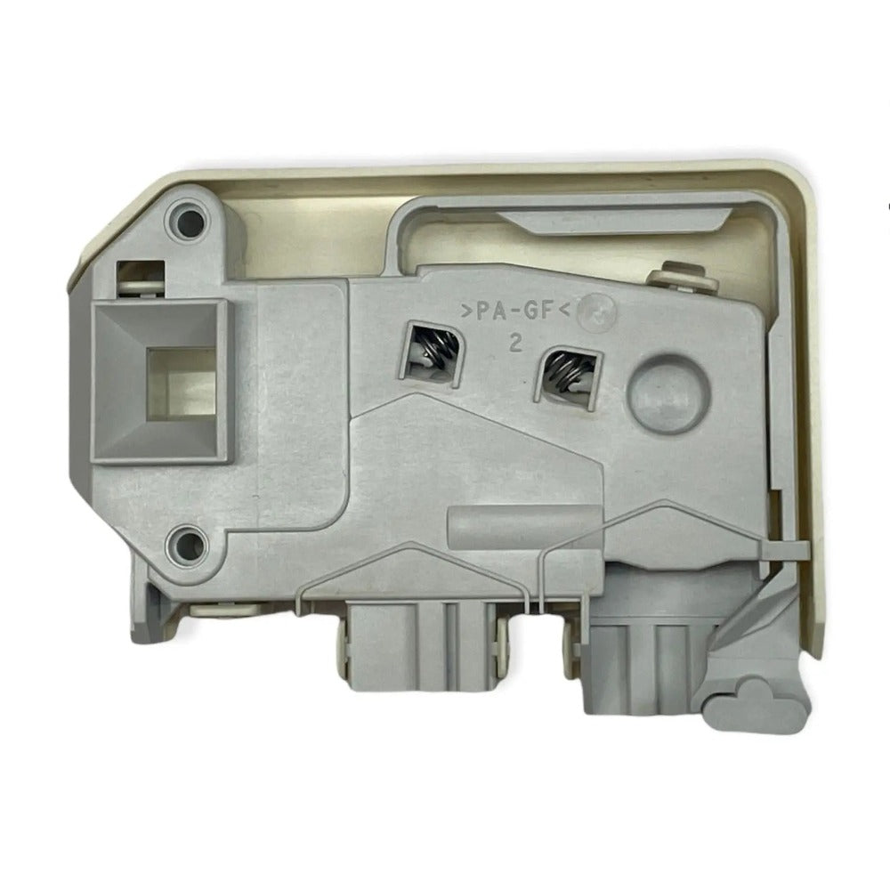 GE Washer Door Lock /Switch - WG04L01621 or WH10X10008 ,  REPLACES: 1556786 AH10055748 AH2374322 AP4508722 EA10055748 EA2374322 EAP10055748 EAP2374322 PS10055748 PS2374322 PD00037869 INVERTEC