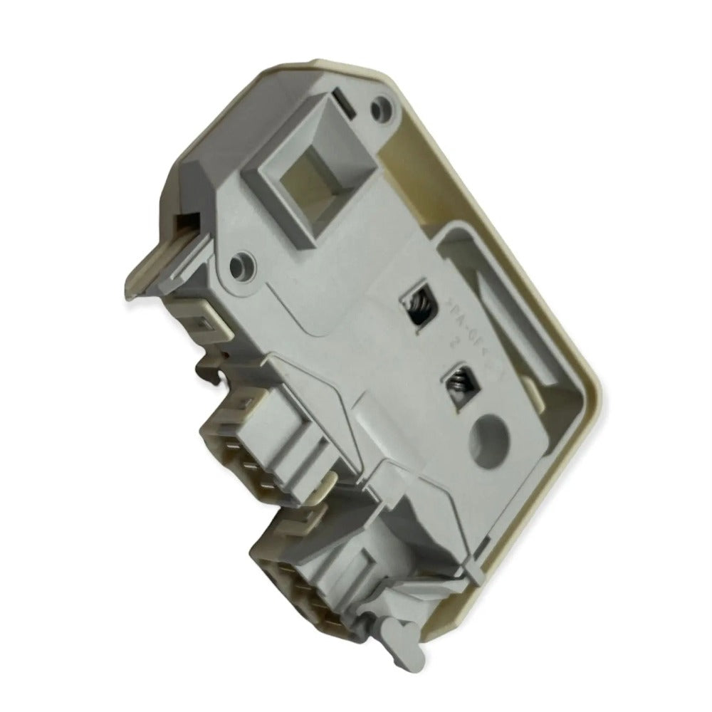 GE Washer Door Lock /Switch - WG04L01621 or WH10X10008 ,  REPLACES: 1556786 AH10055748 AH2374322 AP4508722 EA10055748 EA2374322 EAP10055748 EAP2374322 PS10055748 PS2374322 PD00037869 INVERTEC