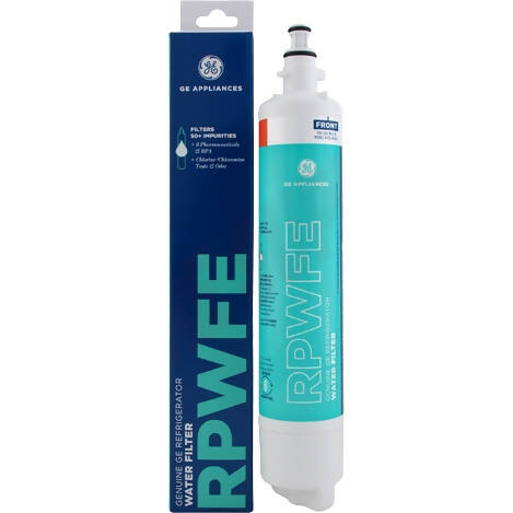 GE Smartwater Premium Refrigerator Water Filter, RPWF/RPWFE - WG03F04947, Replaces: 084691247302 084691808497 3516136 A2-WSRD-2ODP AH10063209 OEM PARTS WORLD