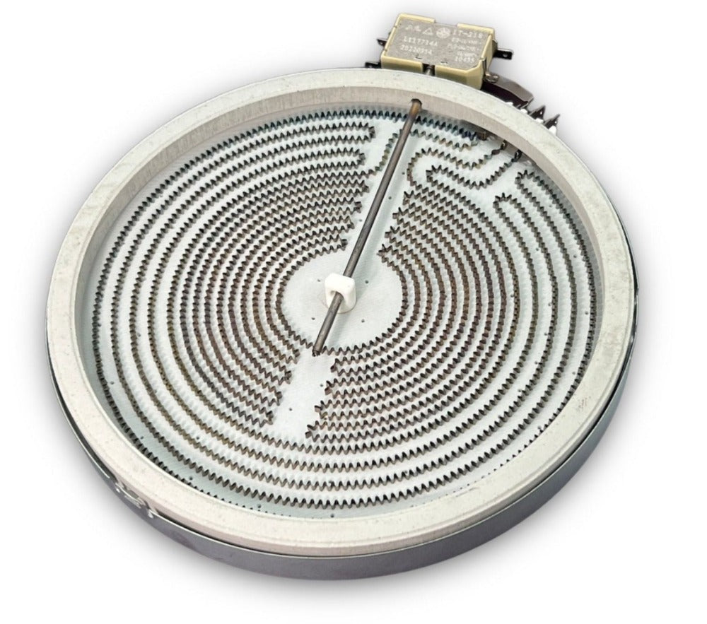 Whirlpool Range Dual Surface Element /Burner - W10823692 or WP4453909, REPLACES: 07-LTR2-LV1N 1164528 3191723 4453909 4454512 74008897 7406P40360 7406P43160 7406P431-60 8272563 8523693 9756697 9759351 WP4453909 PD00031052 INVERTEC
