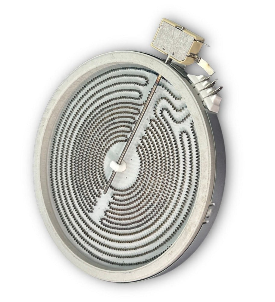 Whirlpool Range Dual Surface Element /Burner - W10823726 or WP77001038, REPLACES: 10008502 10008505 31777801 31852001 32054701 77001038 77001064 WP77001038 Y0306218 Y0314899 Y0316129 Y0316889 PD00037352 INVERTEC