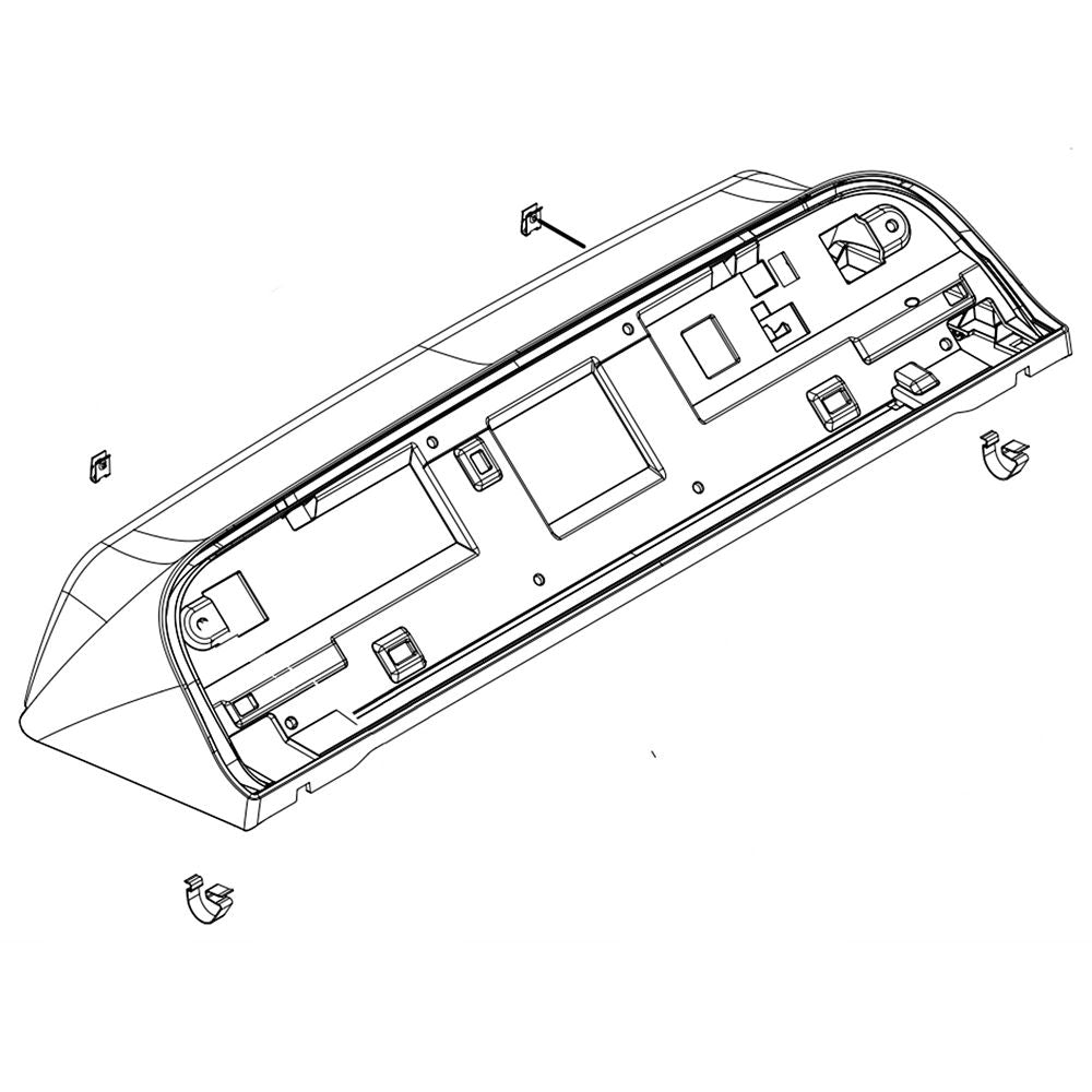 Whirlpool Washer User Control and Display Console OEM - W11569437, Replaces: W11127499 W11404471 W11447379 4974831 AP7175778 PS16660547 EAP16660547 PD00073461 PARTS OF CANADA LTD