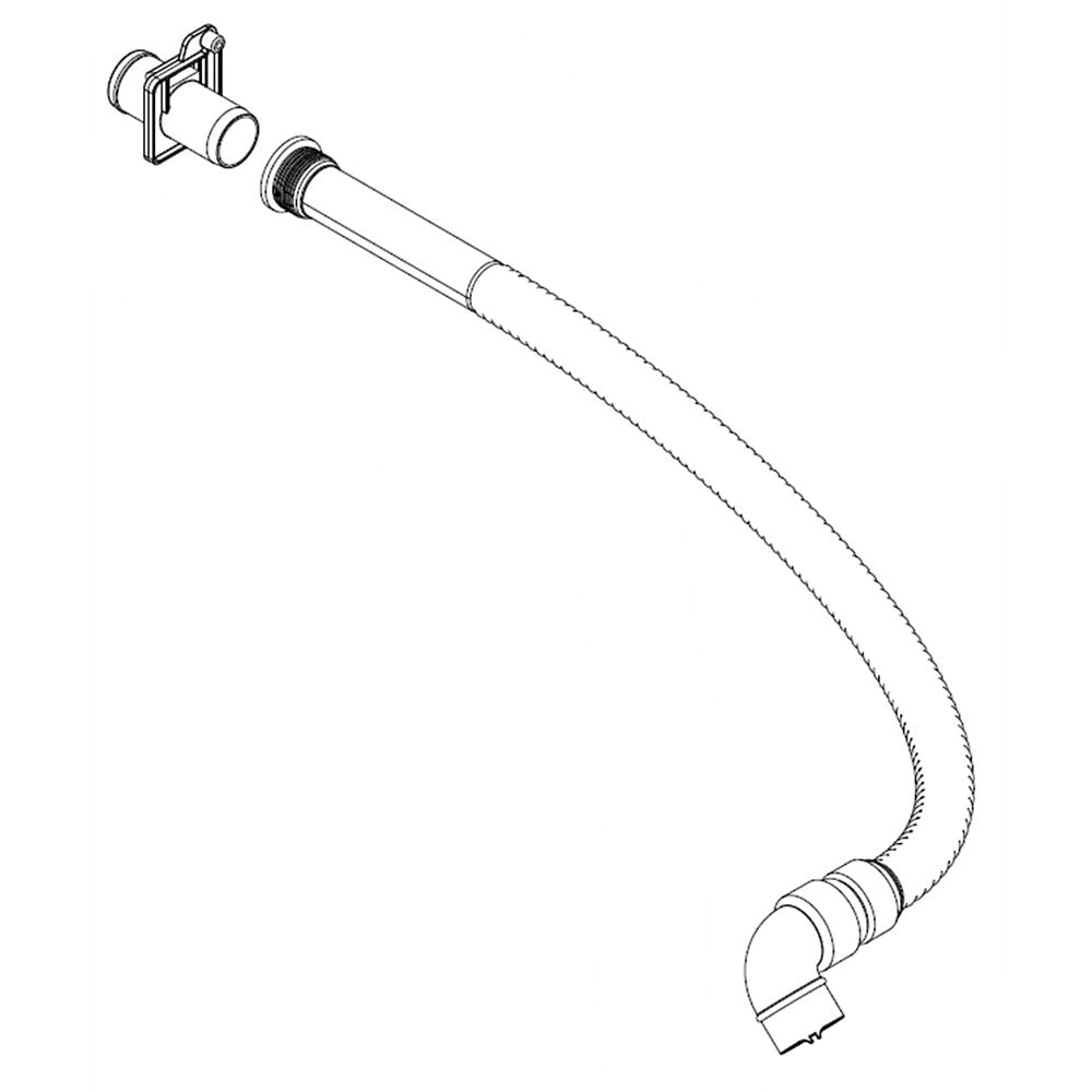 Whirlpool Washer Drain House OEM - W11549455, Replaces: W10921958 W11316671 W11507443 W11512752 PARTS OF CANADA LTD