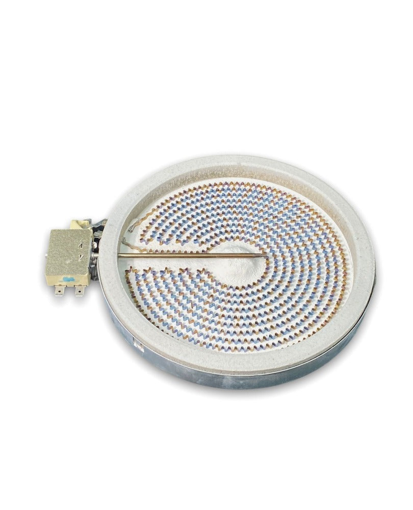 G.E Range Ceramic Surface Burner - WG02F04090 or WB30T10132, REPLACES: 1536600 AH10054783 AH2321566 AP4416172 EA10054783 EA2321566 EAP10054783 EAP2321566 PS10054783 PS2321566 WB30T10128 WB30T10132 PD00029463 INVERTEC