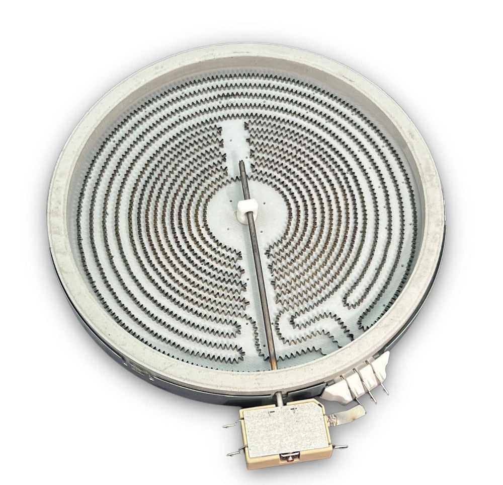 G.E Range Dual Ceramic Surface Burner - WG02F04309 or WB30T10099, REPLACES: WB30K5032 WB30T10035 WB30T10044 WB30T10050 1167353 AP3860678 PS1016539 EAP1016539 PD00037820 INVERTEC