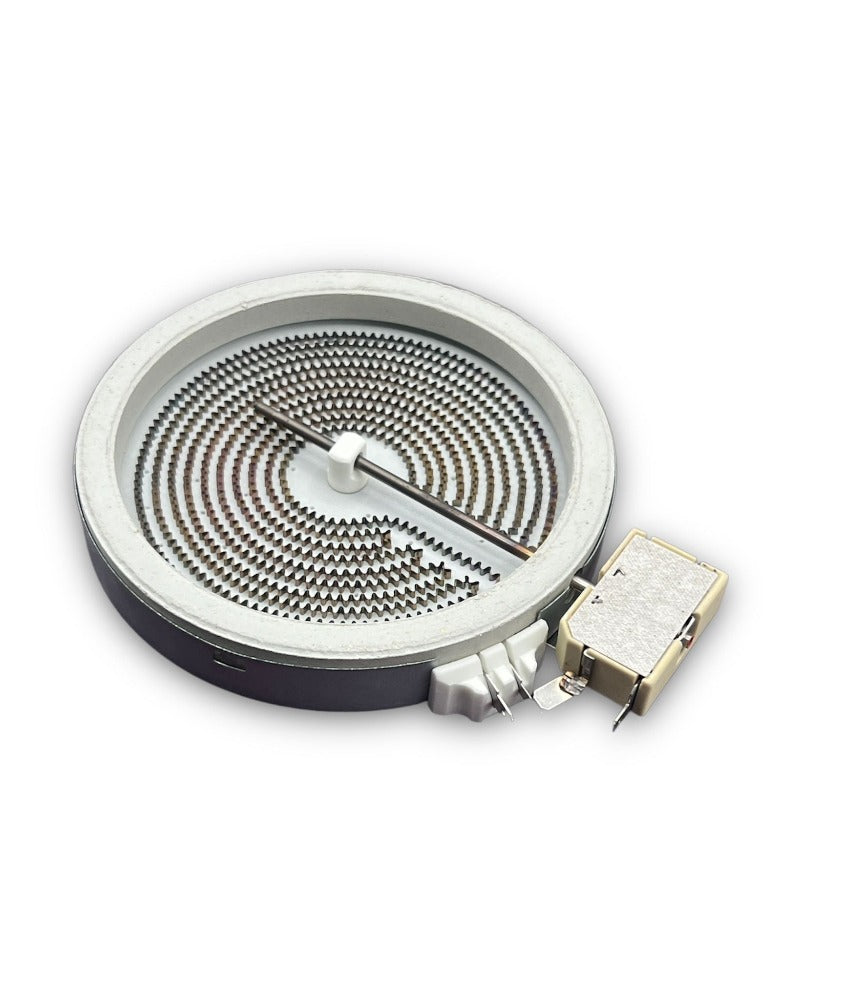 G.E Range Ceramic Surface Burner  - WG02F04327,  REPLACES: WB30T10097 WS01F01172 WB30X38928 WB30K10010 AP6996759 PS16225969 EAP16225969 PD00070734 INVERTEC