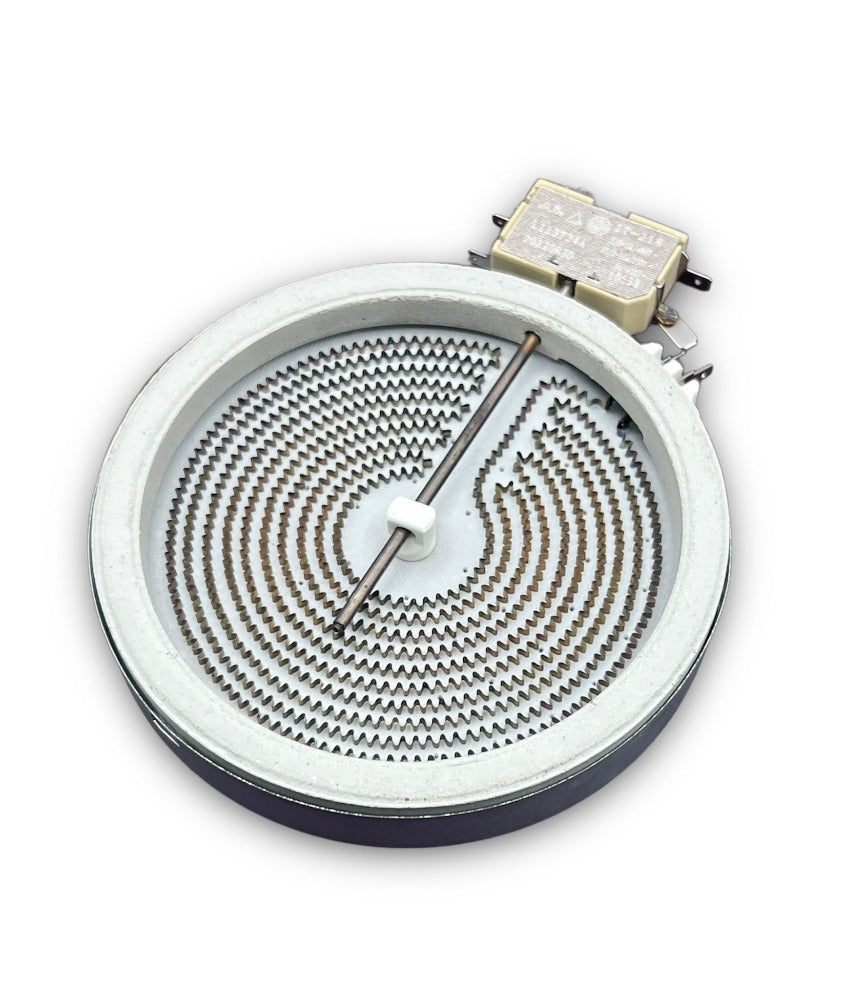 G.E Range Ceramic Surface Burner  - WG02F04327,  REPLACES: WB30T10097 WS01F01172 WB30X38928 WB30K10010 AP6996759 PS16225969 EAP16225969 PD00070734 INVERTEC