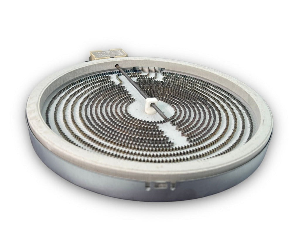 G.E Range Ceramic Dual Surface Burner - WG02F14652, REPLACES: WG02F04087 WB30T10116 WB30X38930 4961466 AP6996074 PS16225970 EAP16225970 PD00064982 INVERTEC
