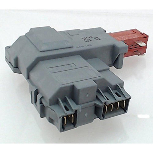 GE Washer Door Lock /Switch - WG04F05308 or WH10X27534,  REPLACES: 08003223 5301317632 K001317632 K1317630-K938 K1317632 WH10X10003 WH10X10007 WH10X27194 INVERTEC