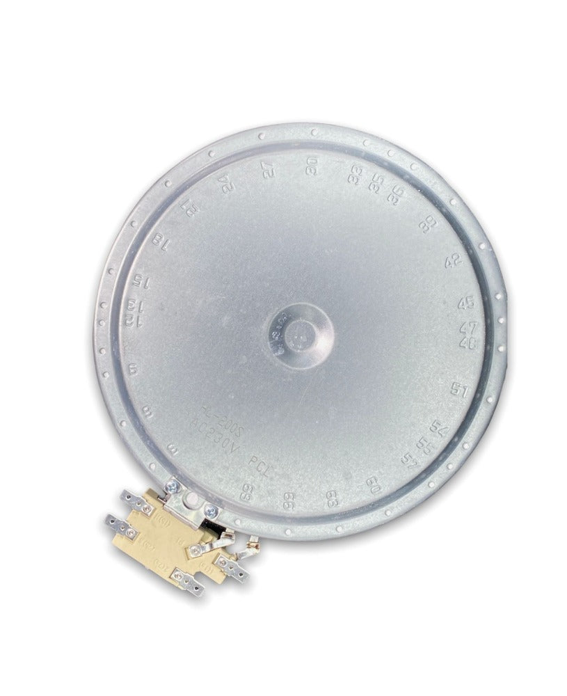 G.E Range Ceramic Surface Burner - WS01F01174 or WB30T10045, REPLACES: 205C2307P003 WB30K5031 WB30M275 WB30T10007 WB30T10045 WG02F04081 EAP11772323 PS11772323 PD00001351 INVERTEC