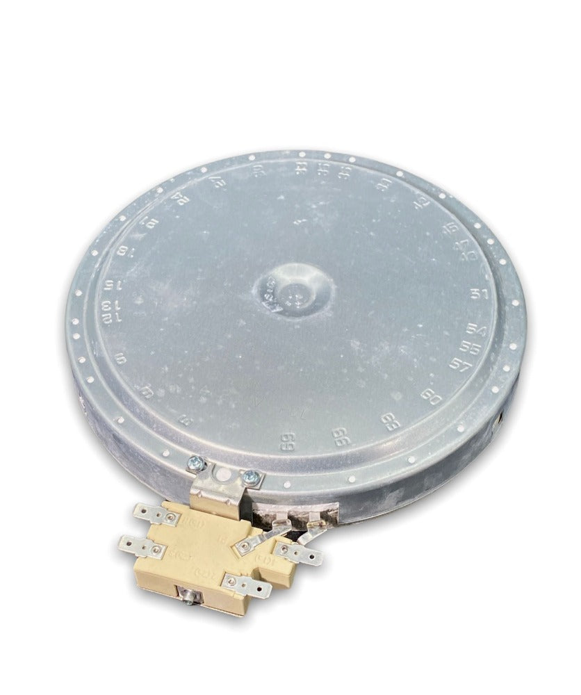 G.E Range Ceramic Surface Burner - WS01F01174 or WB30T10045, REPLACES: 205C2307P003 WB30K5031 WB30M275 WB30T10007 WB30T10045 WG02F04081 EAP11772323 PS11772323 PD00001351 INVERTEC