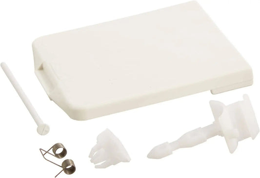 Whirlpool Dishwasher Detergent Cover Kit - 4387043, Replaces: 00300115 20083089 300115 300155 3276 3368981 3369060 3373471 99989667 AH370872 AP3108078 B00LHR470E B01MSBZ94G EA370872 EAP370872 PS370872 OEM PARTS WORLD