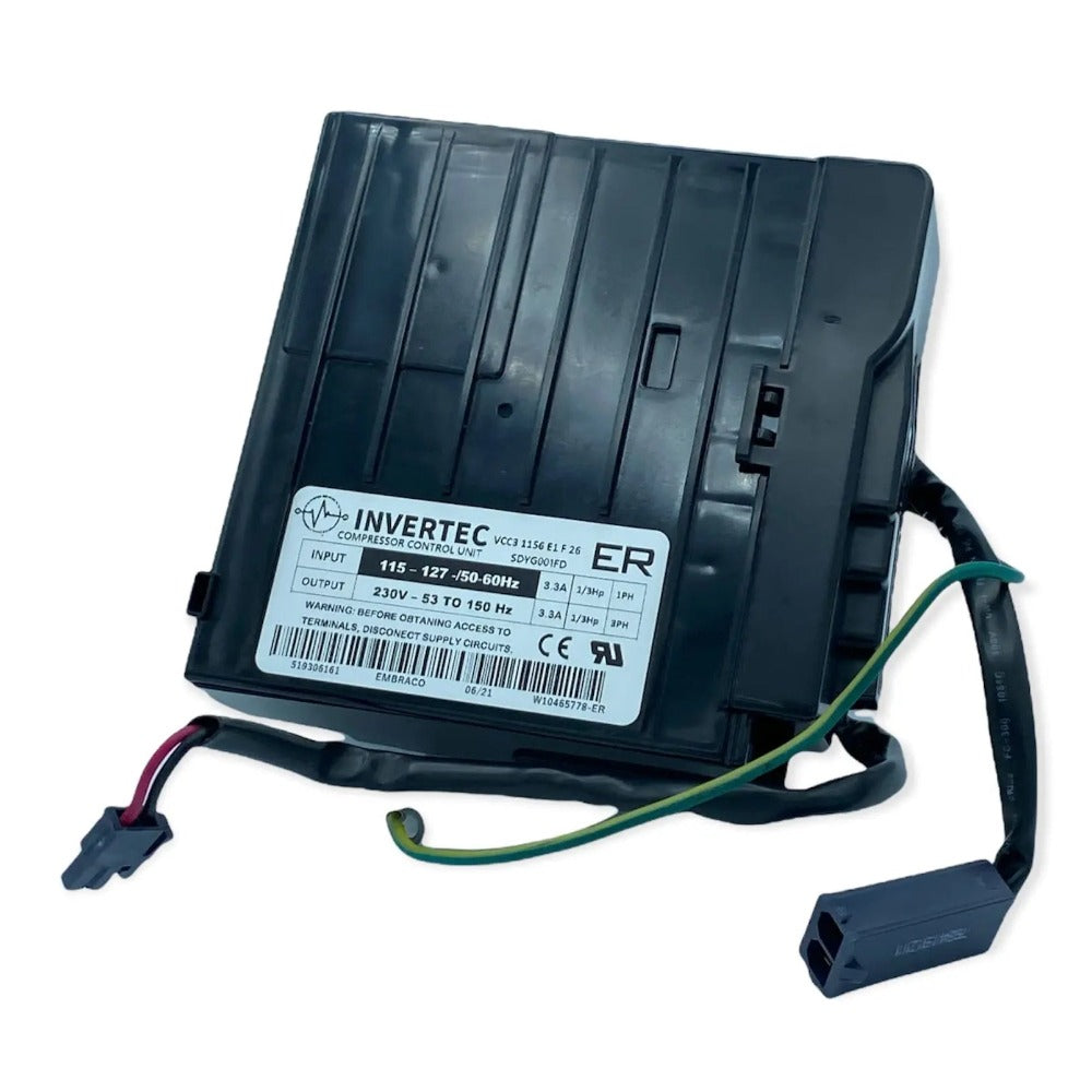 Whirlpool Refrigerator Inverter Board - WPW10465778 , REPLACES: W10465778 4447263 AP6021857 EA11755185 519306161 EAP11755185 PS11755185 INVERTEC