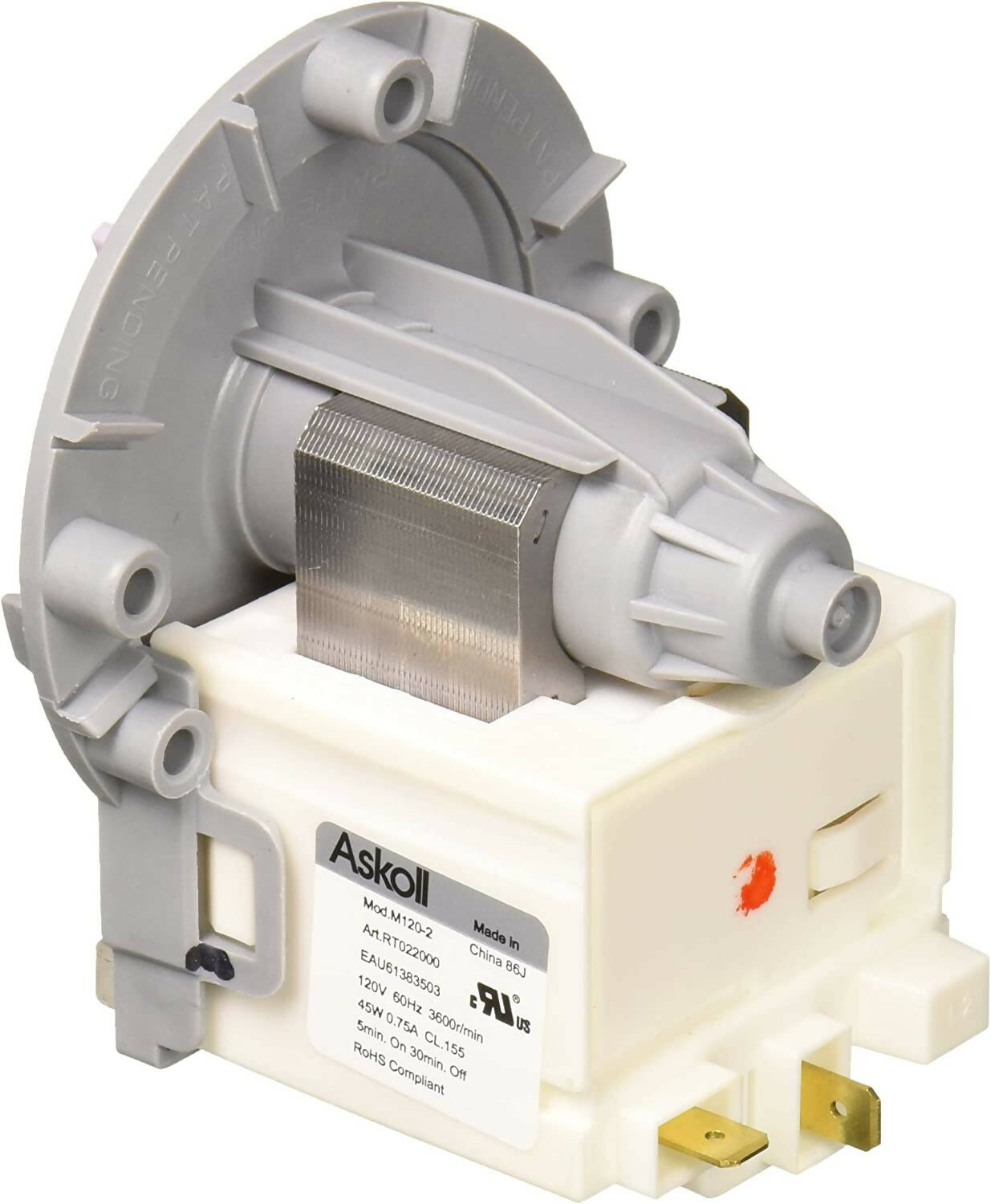 Circulation Pump - EAU61383503, Replaces: PD00001786 4681EA2001C 4681EA2001V EAU62263303 OEM PARTS WORLD