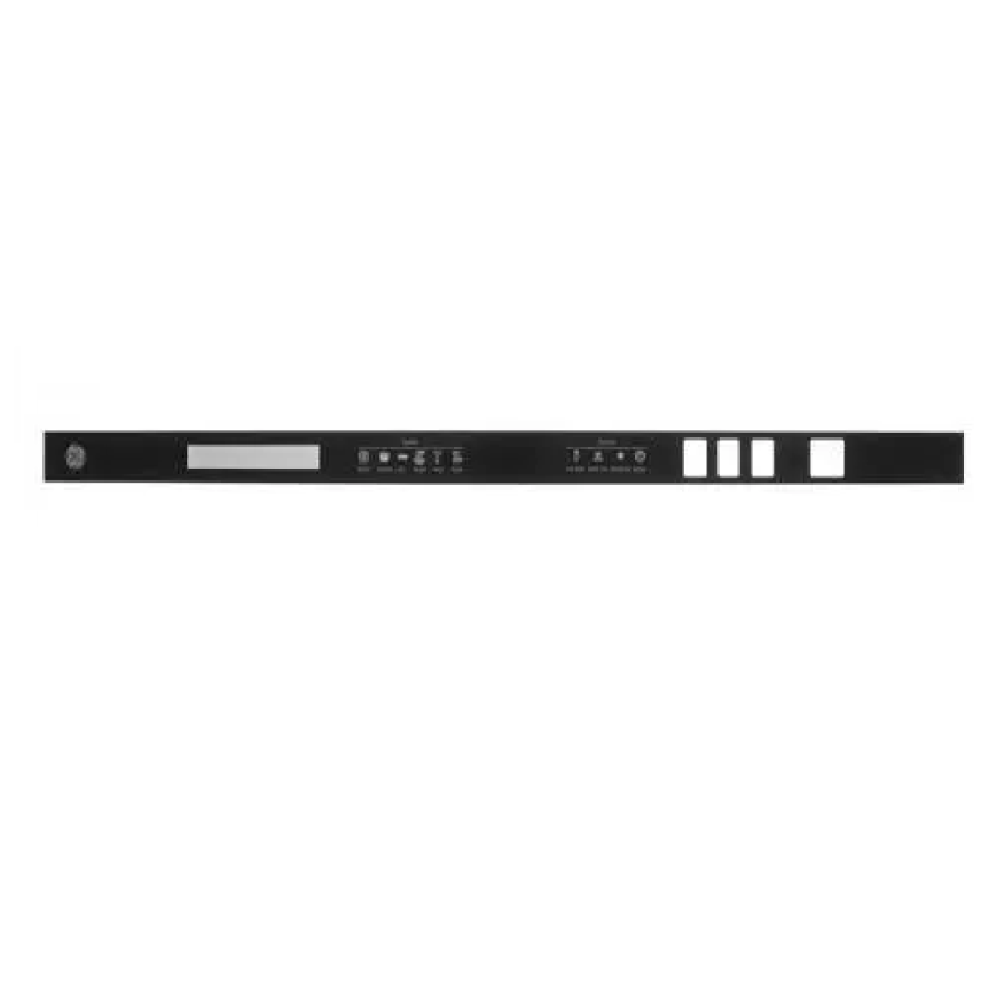 GE Dishwasher Console Overlay, Black - WG04F05099 OEM PARTS WORLD