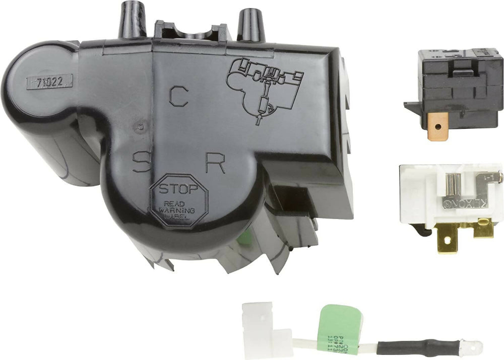 Whirlpool Refrigerator Relay & Overload Kit - 12002794, Replaces: 1378508 61006186 AH2004069 AP4009662 B00DZU9RZQ B01N6VI3K5 EA2004069 OEM PARTS WORLD
