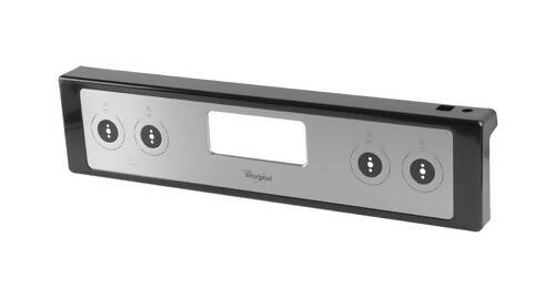 Whirlpool Range Control Panel, Stainless - W10715409, Replaces: EAP12532557 PS12532557 OEM PARTS WORLD