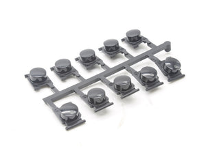 Ensemble de boutons-poussoirs pour lave-vaisselle Bosch - 00649314, remplace : 649314