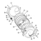Whirlpool Dryer Drum Roller - 12001541, Replaces: 12001541VP