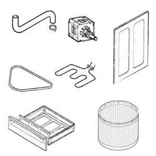 Bosch Refrigerator & Freezer Water Tube - 12004876, Replaces: 00498060