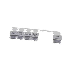Ensemble de boutons-poussoirs pour lave-vaisselle Bosch - 12016746