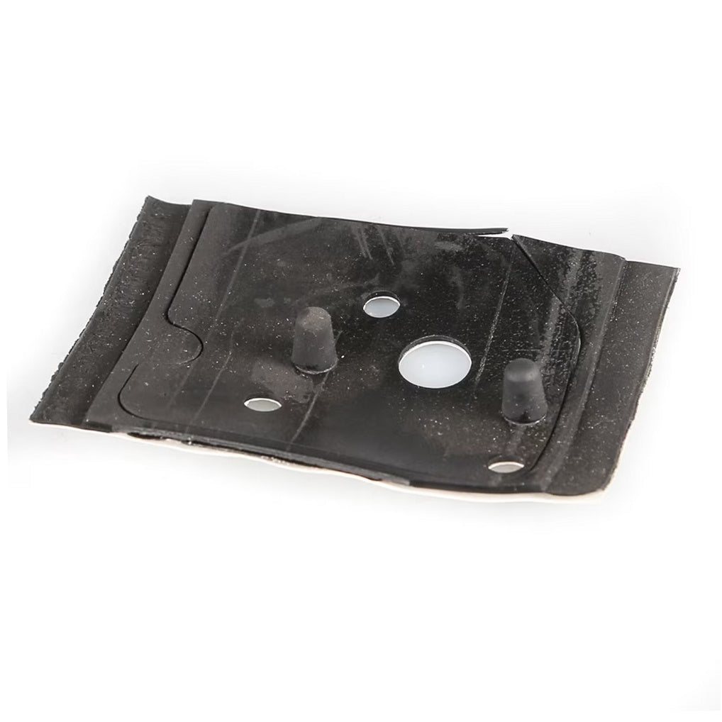Whirlpool Refrigerator & Freezer Hinge Shim (Left, Black) - 12999501, Replaces: 67006308