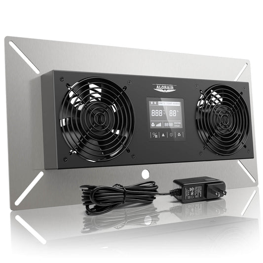 AlorAir Crawl space Basement Ventilator Fan, VentirPro-S2 with Temperature Humidity Controller (Air-out) AlorAir