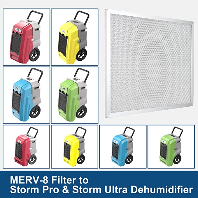 AlorAir® 3 Pack MERV-8 Filter for Commercial Dehumidifiers Storm Pro/Ultra AlorAir
