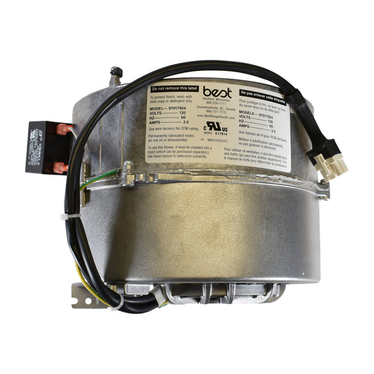 Broan Range Hood Blower Motor with Capacitor OEM - S97018071, Replaces: 97017924 S97017924 2300142 97017924 AP5613457 B077Q12RK9